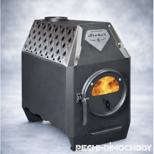 Отопительная печь Ермак Stoker TERMO 150-C Aqua (2024)