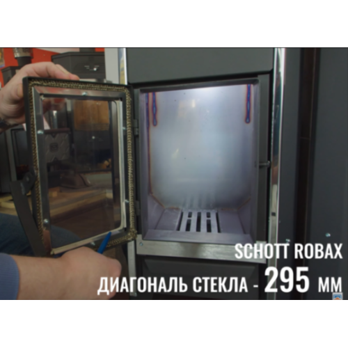 Отопительная печь Теплодар Вертикаль керамика
