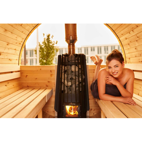 Банная печь Grill'D Cometa Vega 180 Long Window Max pro