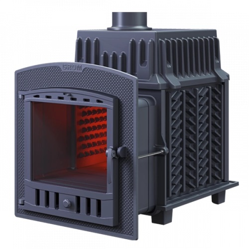 Чугунная печь для бани Гефест Grom 30 (П2)