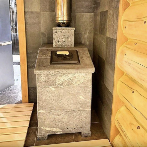 Банная печь Комплект GFS ЗК 25 (П2) Президент 1000/50 Талькохлорит
