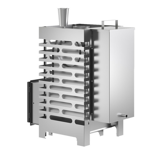 Печь для бани ASTON 16 INOX со стеклом АКВА