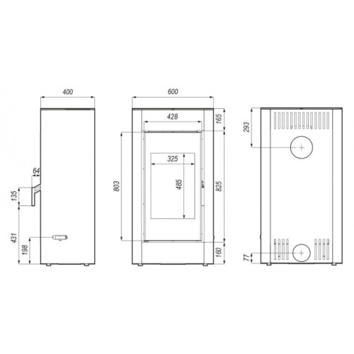 Печь-камин DEFRO HOME SOLUM