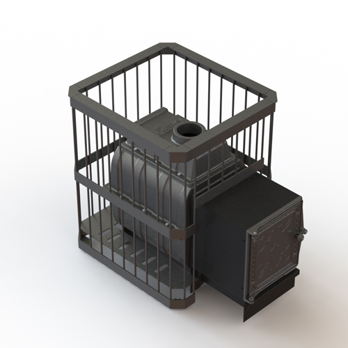 Банная печь FireWay ПароВар 24 сетка-ковка (К211)